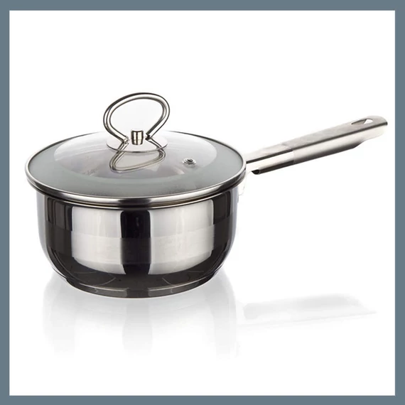 Nerezový hrniec s rukoväťou MATTE New Line 0,9 l 48ES0505SP14-A