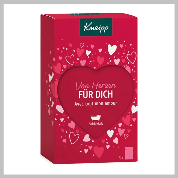 Kneipp From the Heart Für Dich Kúpeľové kryštály 3x60g 50950