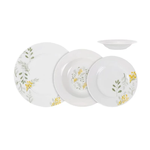 La Mediterranea Reims 18-dielna porcelánová jedálenská súprava 9211D1807