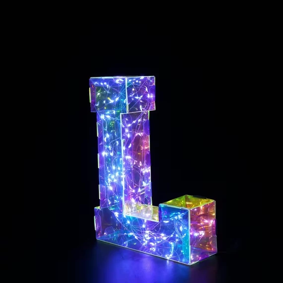 LED svietiace dekoračné písmeno – L AJ1804568
