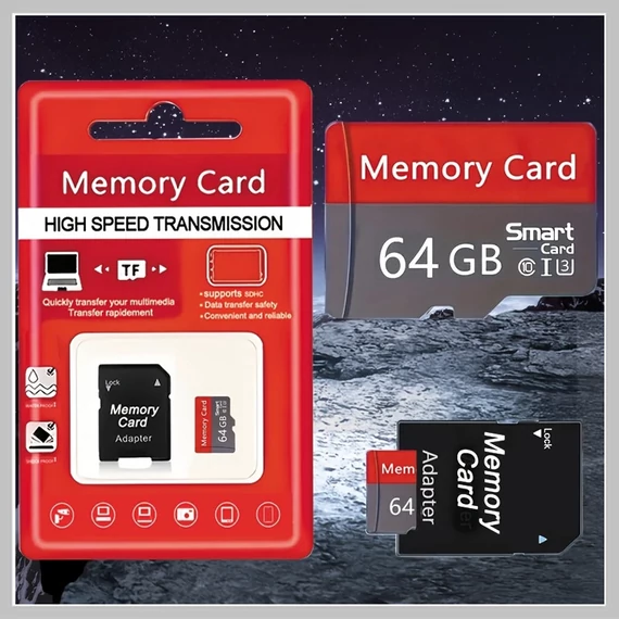 64 GB pamäťová karta / TF karta + adaptér – UHS Class 10 BE1175370-2