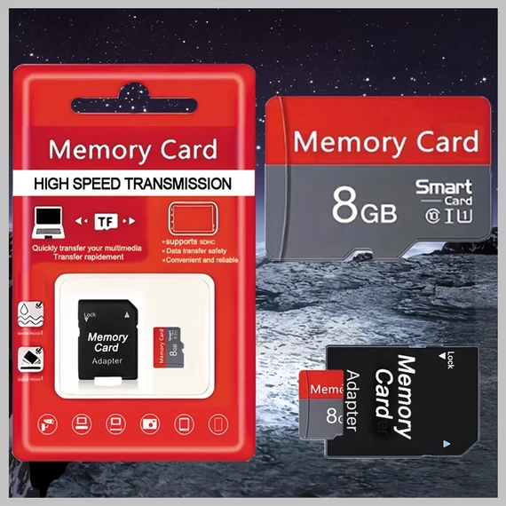 8 GB pamäťová karta / TF karta + adaptér – UHS Class 10 BE1175370-5