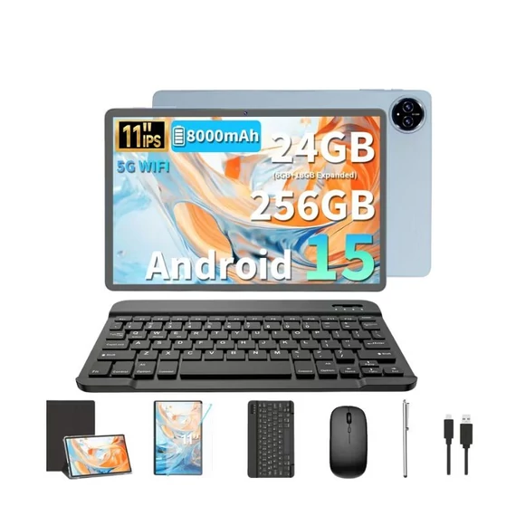 QDDQ tablet Android 15 27,94 cm s klávesnicou, bezdrôtovou myšou a puzdrom BL3037810