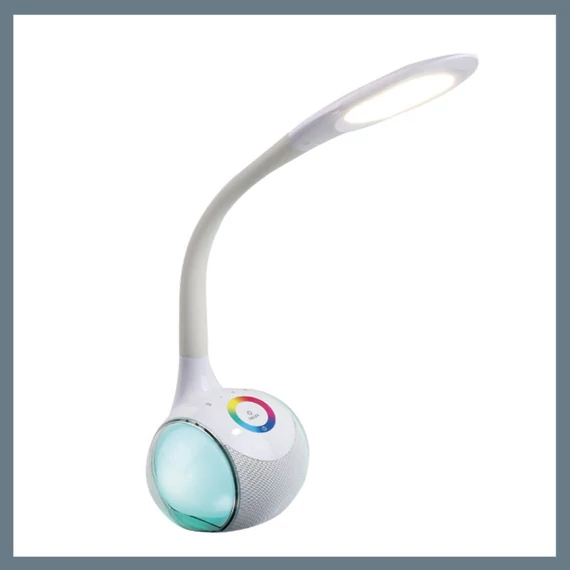 Nočná lampa s RGB svetlom a reproduktorom DB-8808