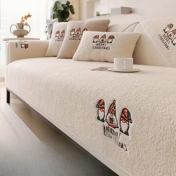 Poťah na 4 miestnu sedačku 90 x 210 cm, krémovo biely GR321424TF4