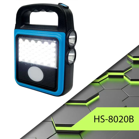 Solárna dobíjateľná baterka HS-8020B