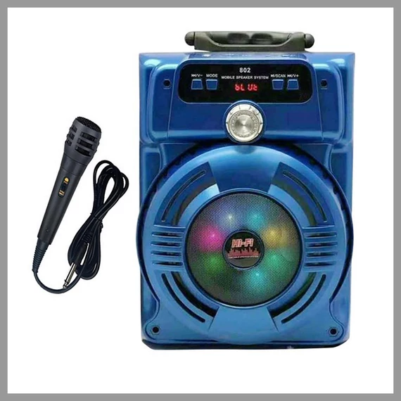 Prenosný Bluetooth reproduktor s karaoke funkciou JHW-802
