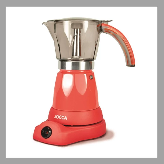 Elektrická kávovar na espresso Jocca, červená, 480 W