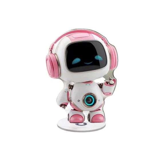 2D plochá otočná akrylová stolová dekorácia robot KA9256970