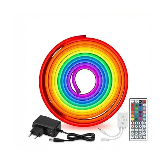 5 Metrový Inteligentný RGB Neon LED Pás KE-1330