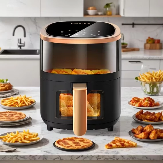 Teplovzdušná fritéza – 4-litrová, s mechanickým ovládaním KP1860007