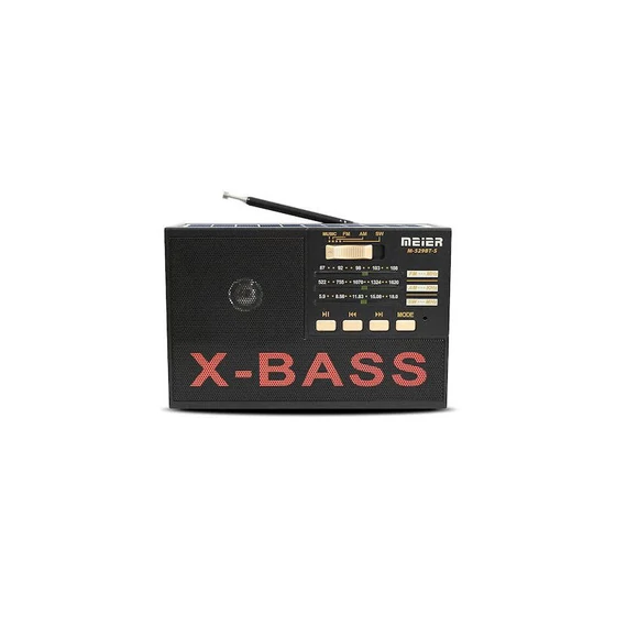 Solárne napájané Bluetooth rádio M-529BT-S