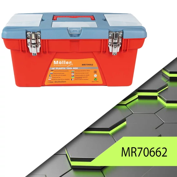 Plastová skrinka na náradie Möller MR70662