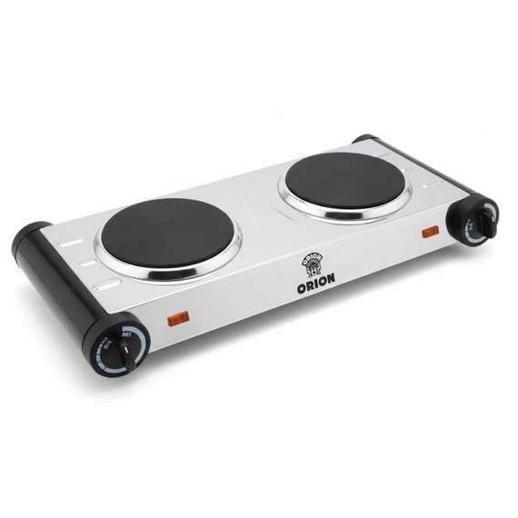 Dvojitá elektrická varná doska Orion Inox – 2500 W OES-002