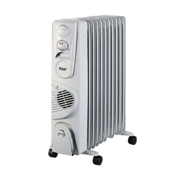 RAF – 11 Rebrový Olejový Radiátor s Ventilátorom (2900W) R1131W