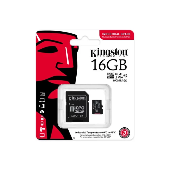 Kingston microSDHC pamäťová karta 16 GB s čítačkou SDCIT3