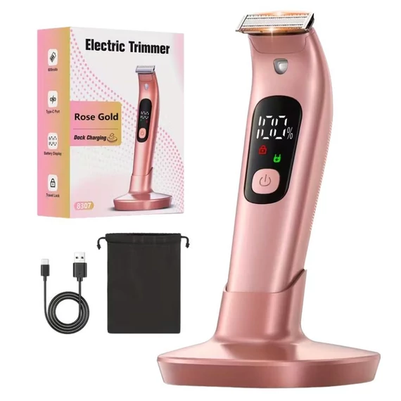 BABACOM dámsky elektrický holiaci strojček, ružovo zlatý WH4511149
