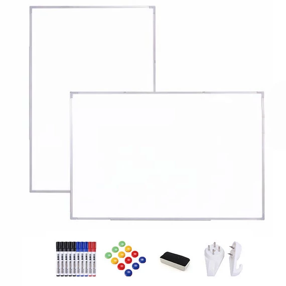 Obojstranná magnetická tabuľa 100 x 150 cm holm0813