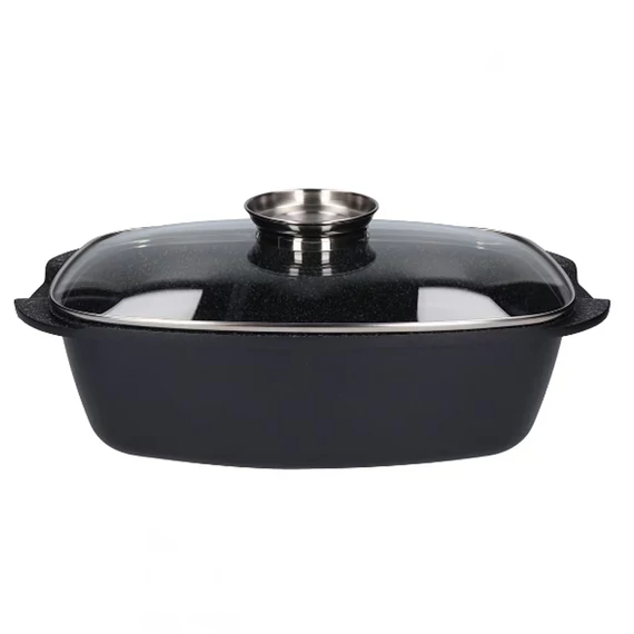 Granitová panvica Bachmayer Black Stone 32 cm BM-7824-32