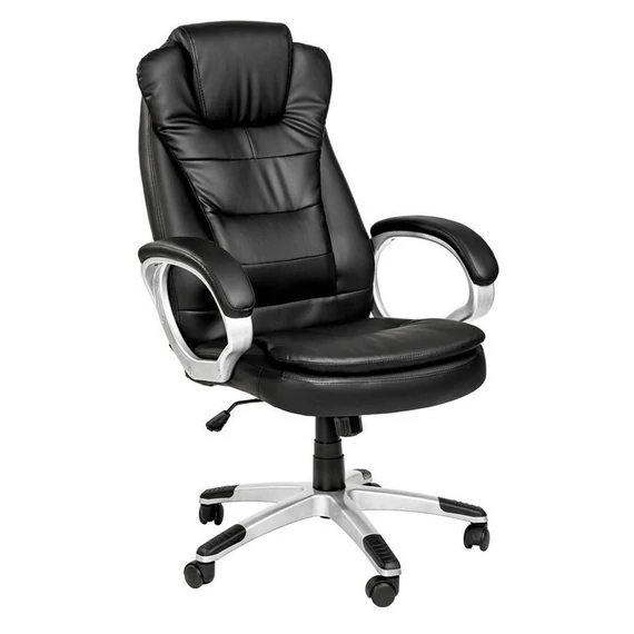 Kreslo OfficeTrade Boss čierne - vibračné masážne funkcie holm1051
